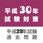 平成29年試験過去問題（平成30年試験対策）